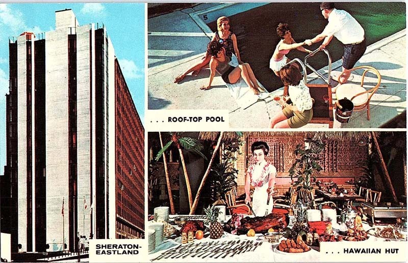 Postcard HOTEL SCENE Portland Maine ME m/09 AI9722