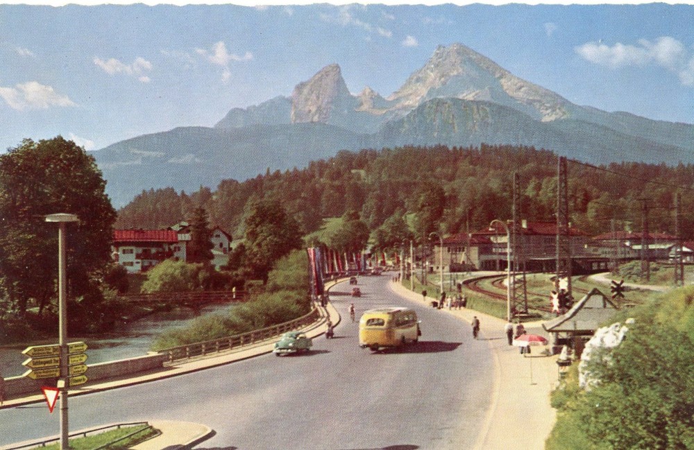 Berchtesgaden, Germany, Alpine Town, UNP, VG --POSTCARD