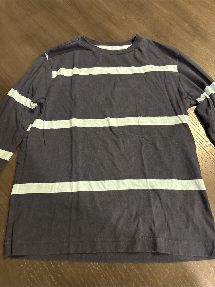 Old Navy Boys Blue With Light Blue Stripe Size M (8) NWOT
