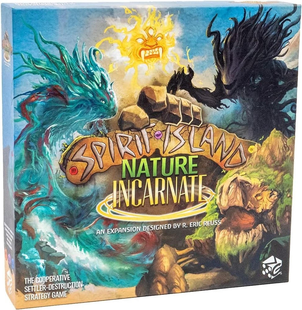 Spirit Island:Nature Incarnate Expansion | Cooperative Board Game | 1-6 Players