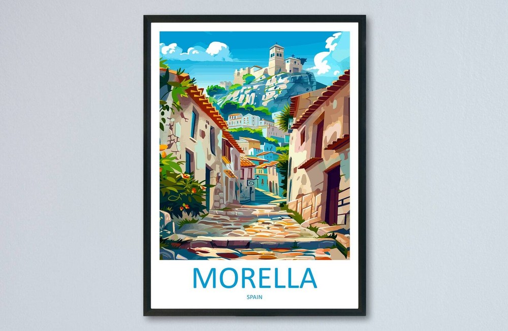 Morella Travel Print Wall Art Morella Wall Hanging Home Dcor Morella Gift Art