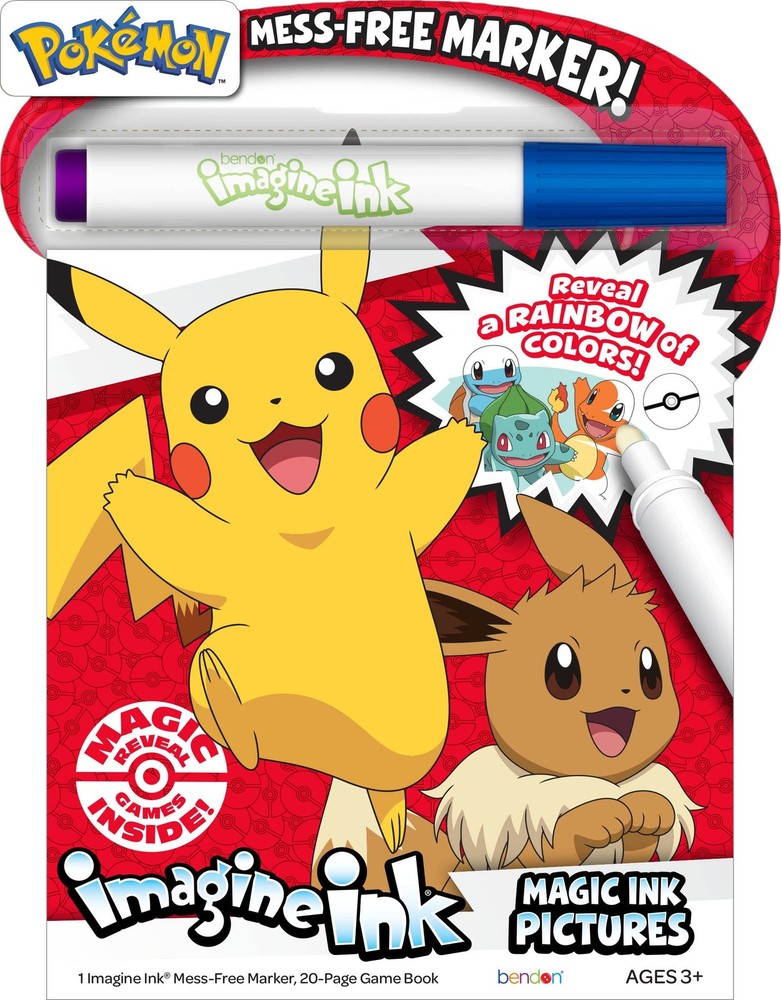Pokemon Imagine Ink Magic Ink Pictures (No Hanging Hole) ACC NEWAnother great item from Rarewaves USA | Free delivery!