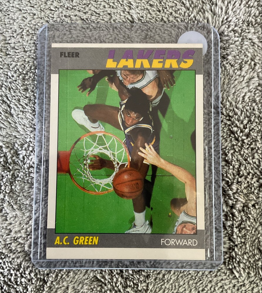1987-88 Fleer - A.C. Green #42 (RC)
