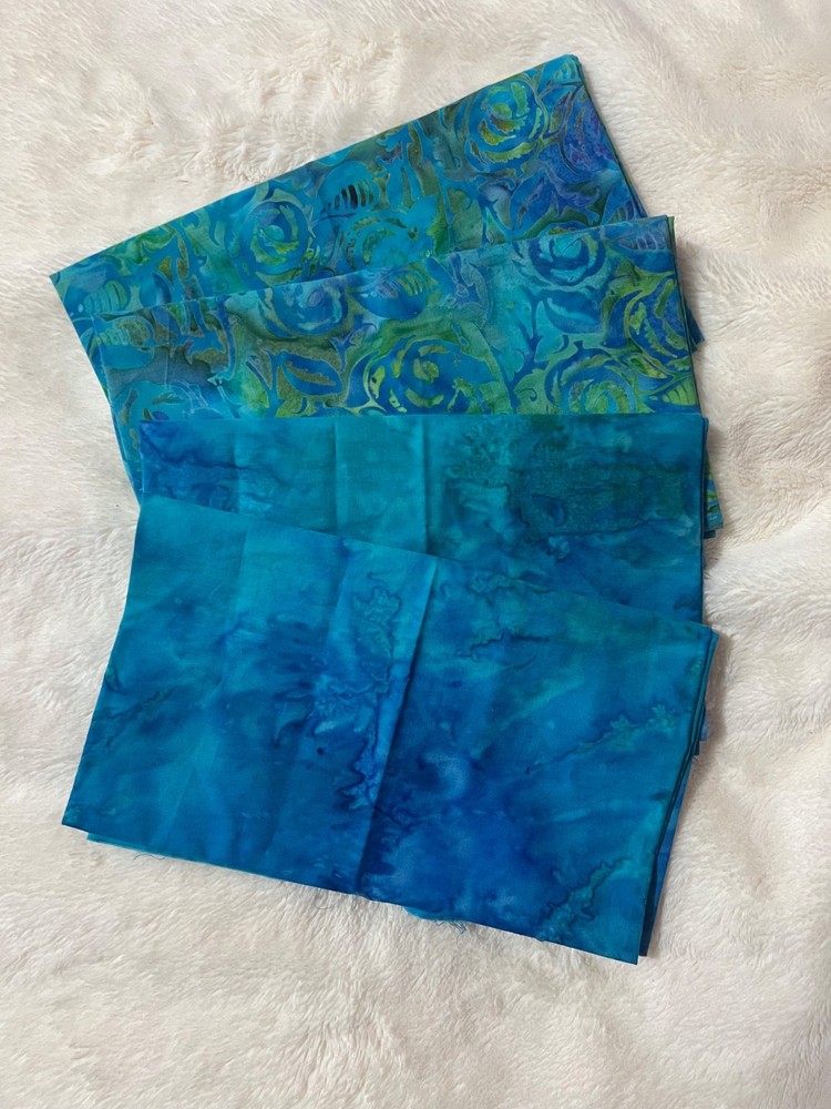 Batik Fat Quarter Bundle Of 4