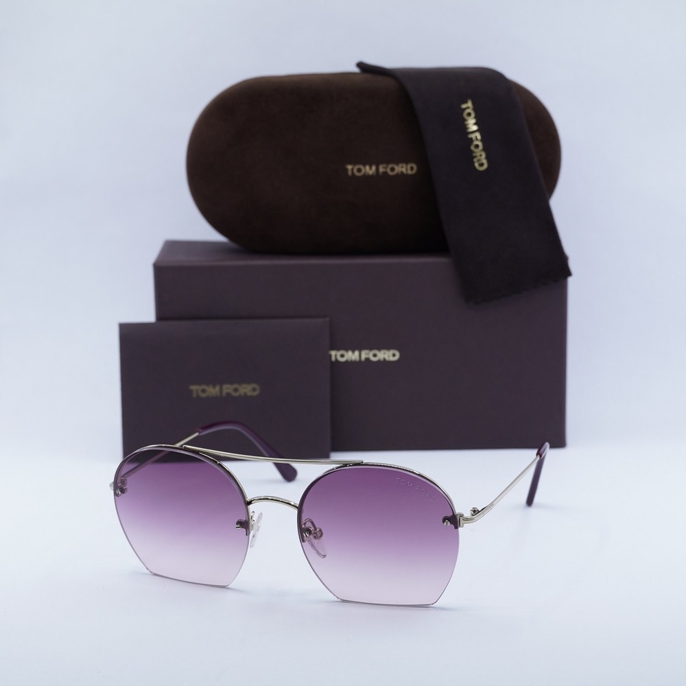Authentic TOM FORD FT0506 28Z Gold/Rose Gradient 55-18-140 Sunglasses New