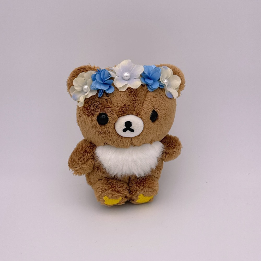 Rilakkuma Korilakkuma Meets Chairoi Koguma Hanging Stuffed Animal Mascot San-X
