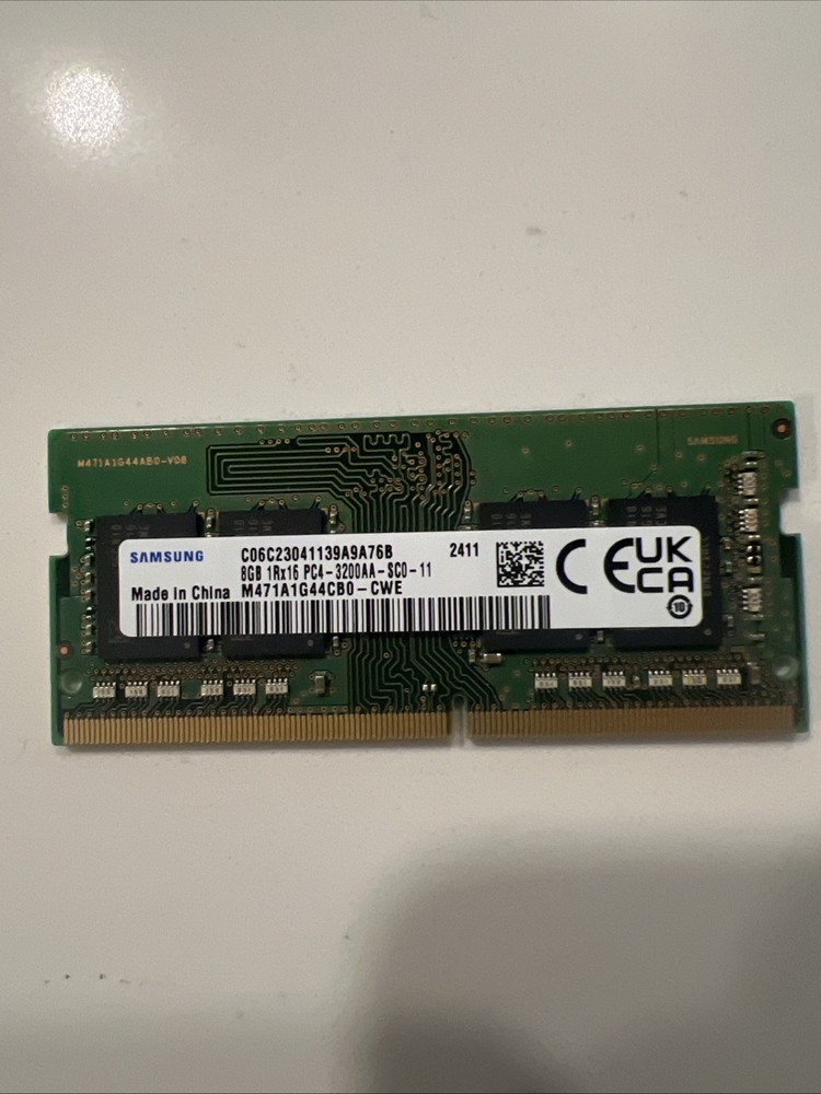 8GB RAM 3200MHz SODIMM Laptop Memory