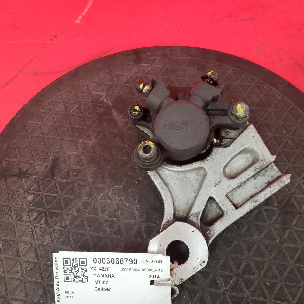 YAMAHA MT-07 BRAKE CALIPER REAR 2014 0.7L PETROL