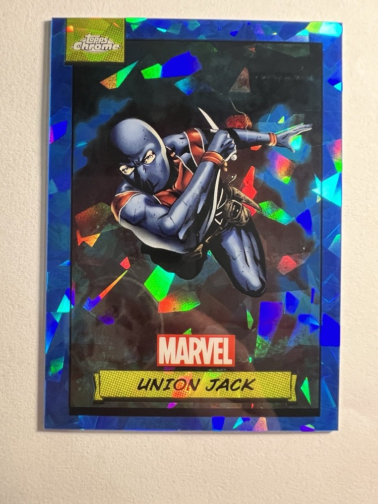 2024 Topps Chrome Marvel Sapphire Union Jack #125