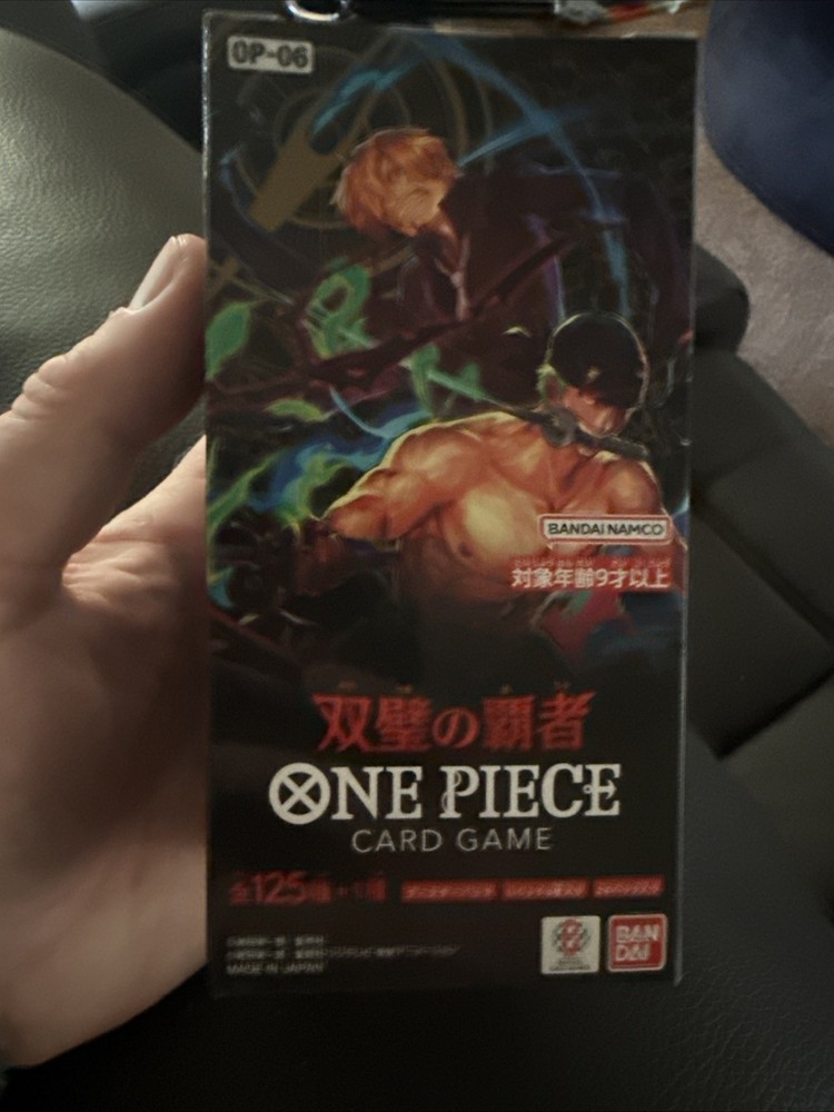One Piece Card Game Japanese [OP-06] Wings Of The Captain Sealed Booster Box