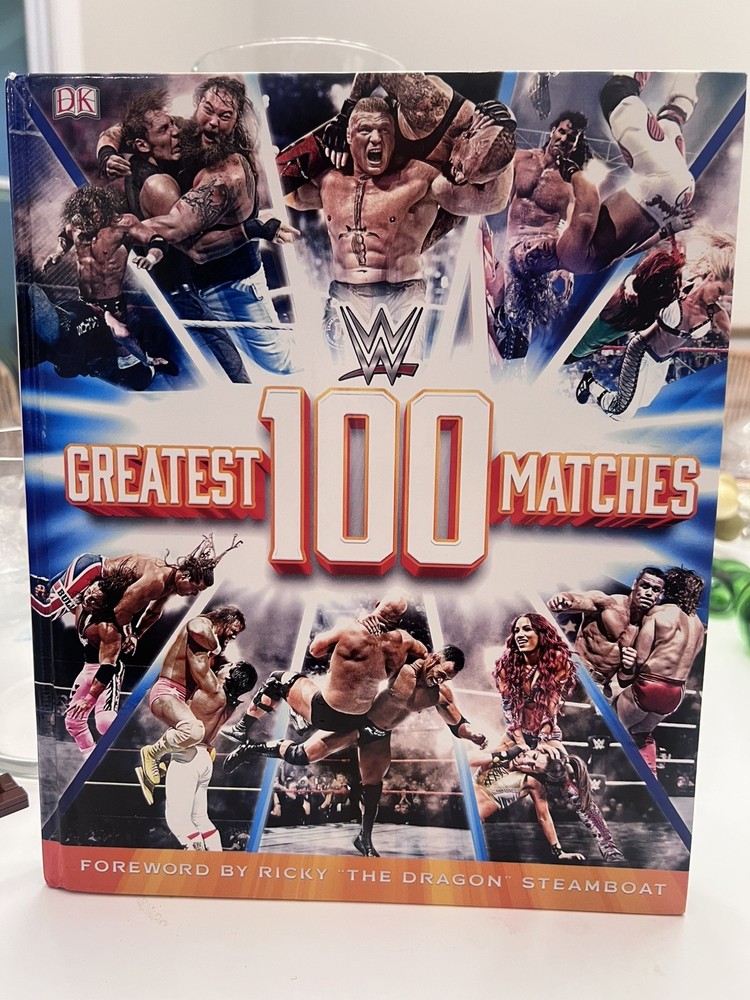 WWE: 100 Greatest Matches - hardcover Miller, Dean