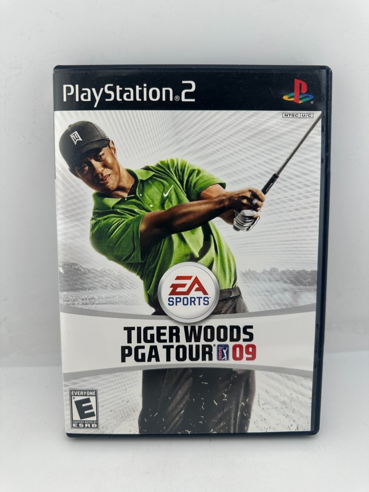 Tiger Woods PGA Tour 09 PS2 Complete CIB w/ Manual PlayStation 2 EA Sports Golf