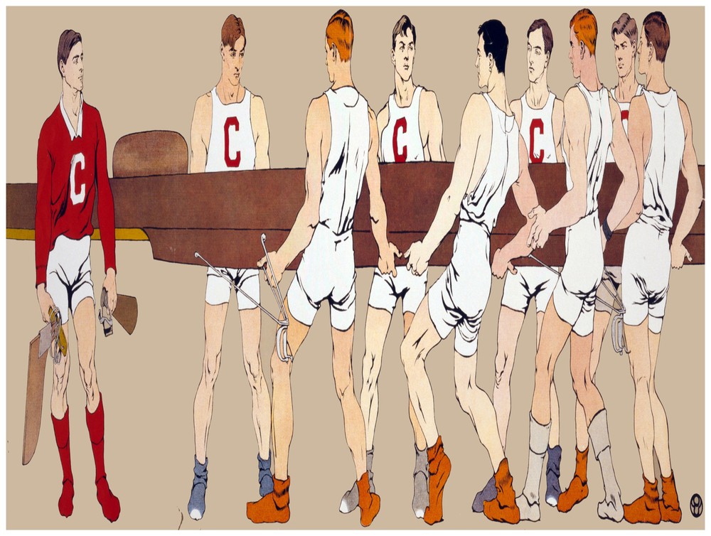 Rowing Decor Sports Poster print.Fine Graphic Art Home Wall interior Design.1422