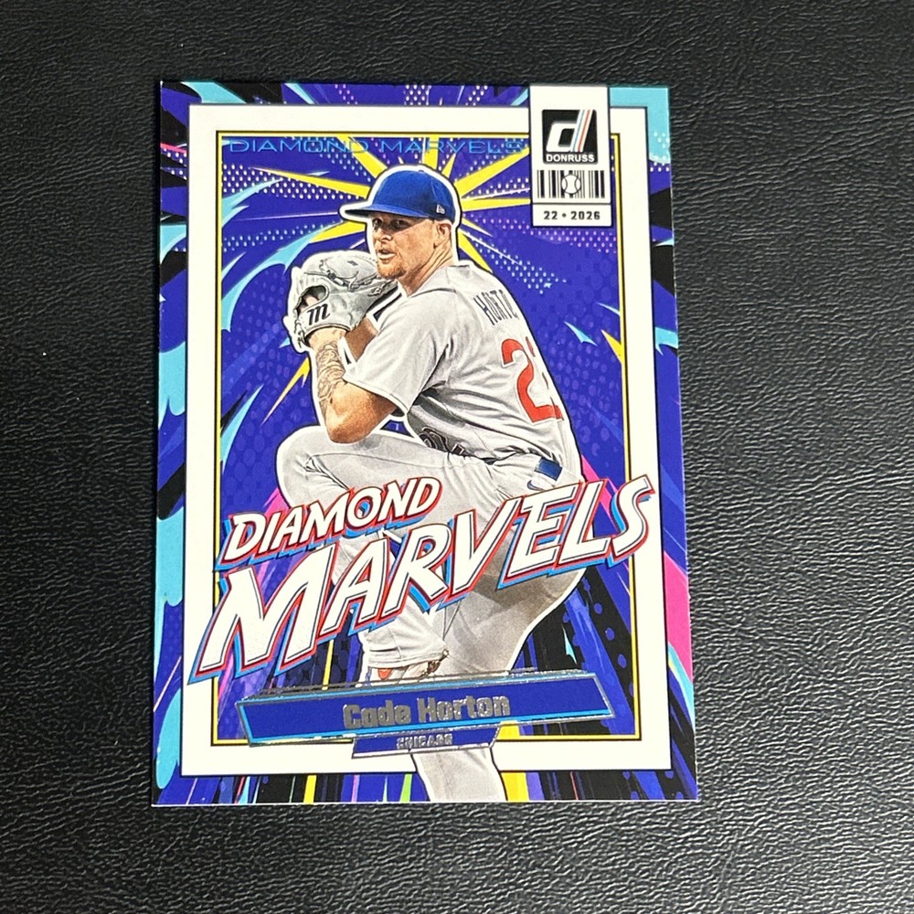2026 Donruss #10 Cade Horton Diamond Marvels Chicago Cubs