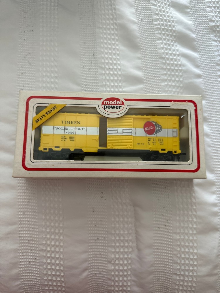 Model Power - HO-Scale - Box Car with Sliding Door - Timken 