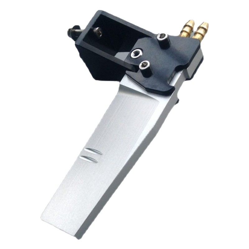 96mm Aluminum Dual Water Pickup Inlet Steering Rudder for RC Boat Catamaran Cann