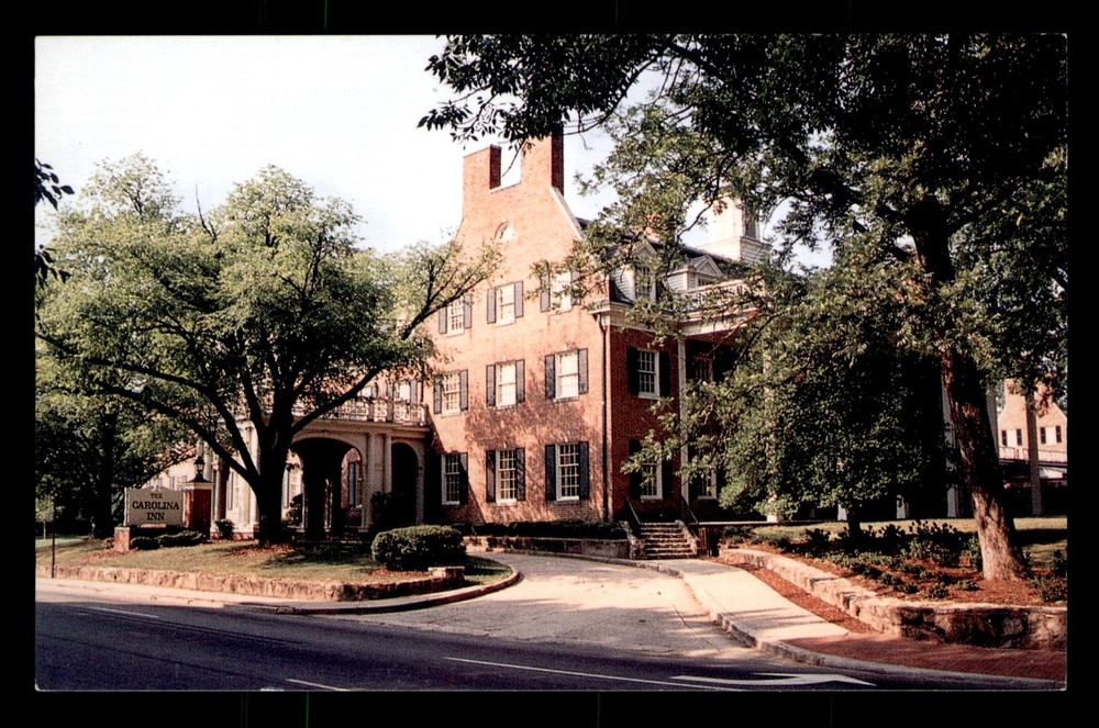 The Carolina Inn Chapel Hill NC Lodging Motel Hotel Unp Postcard