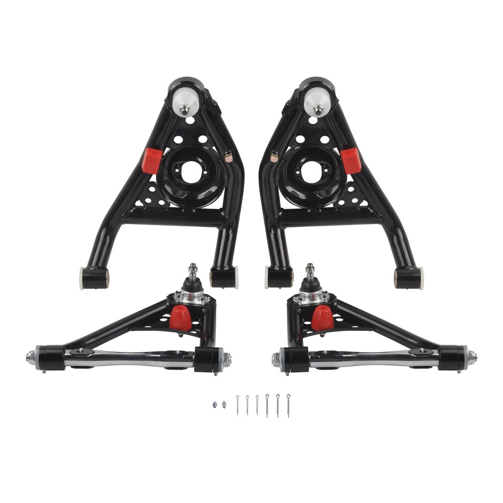 Front Upper & Lower Tubular Control Arm Kit fit 67-69 Camaro 68-74 Nova