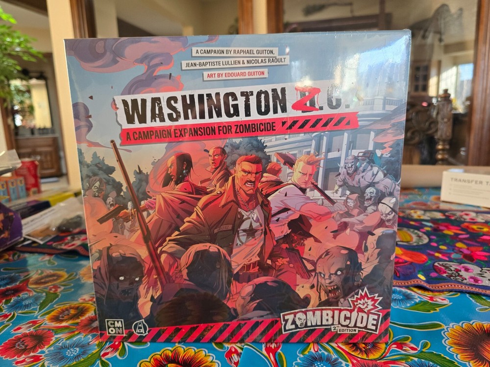 Zombicide 2nd Edition: Washington Z.C. Board Game NIB