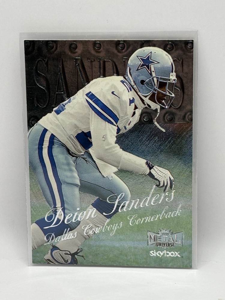 1999 Skybox Metal Universe - DEION SANDERS - Dallas Cowboys