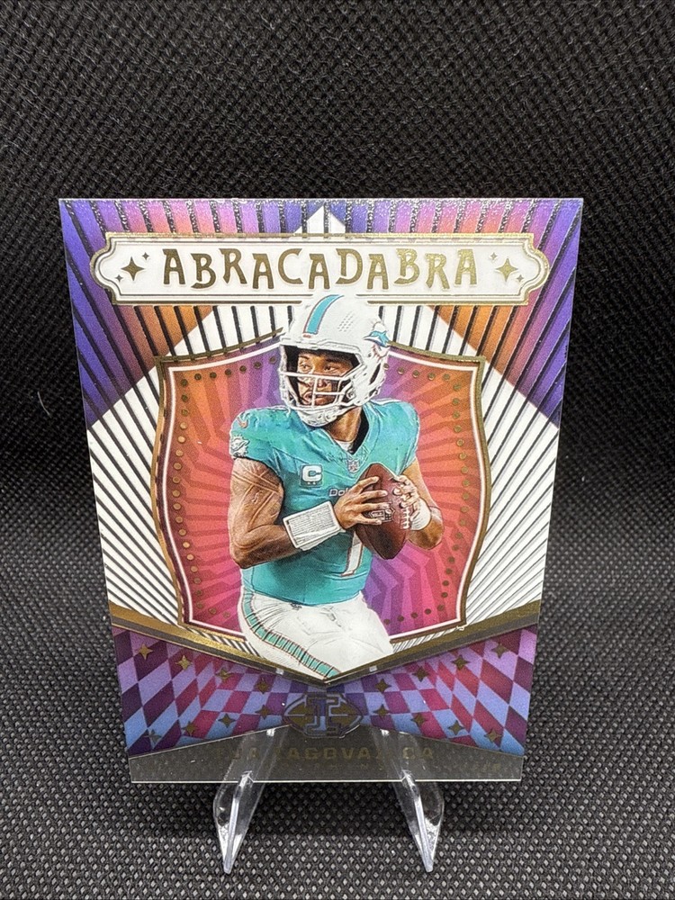 2024 Panini Illusions - Abracadabra Tua Tagovailoa #6 - Dolphins-image