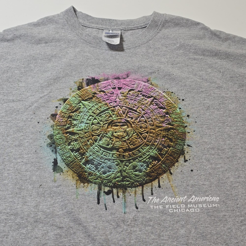 Vintage Field Museum Chicago T-Shirt Mens XL The Ancient America's