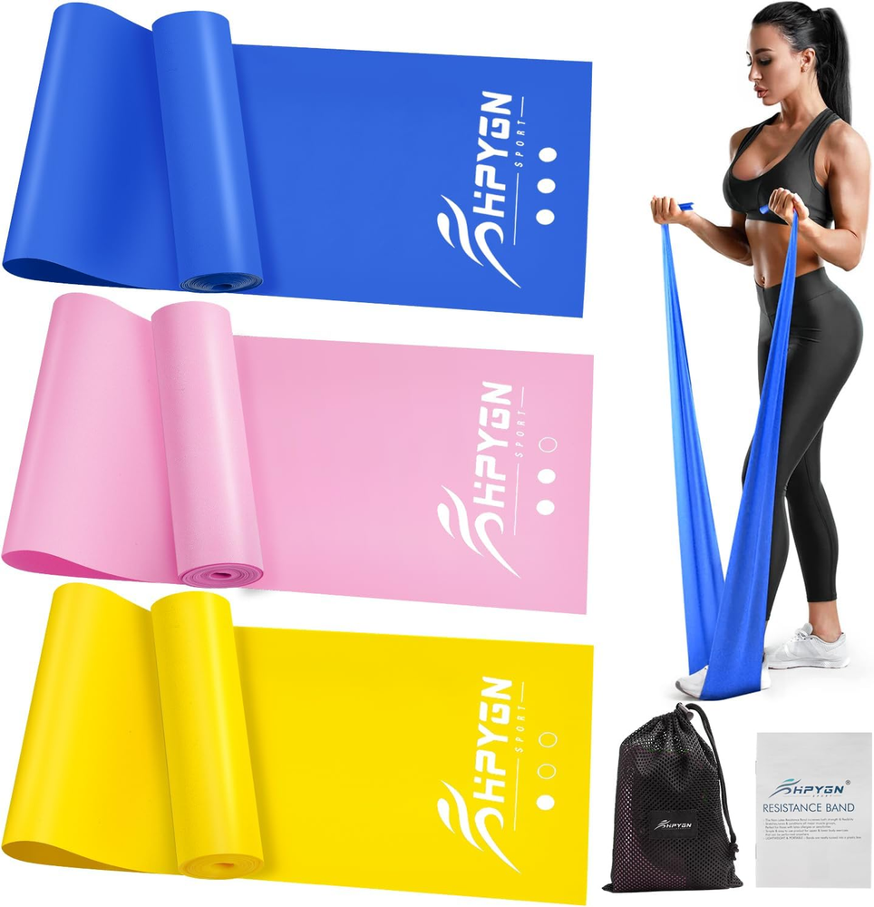 Resistance Bands, Exercise Bands, Physical Therapy Bands for Strength Training,
