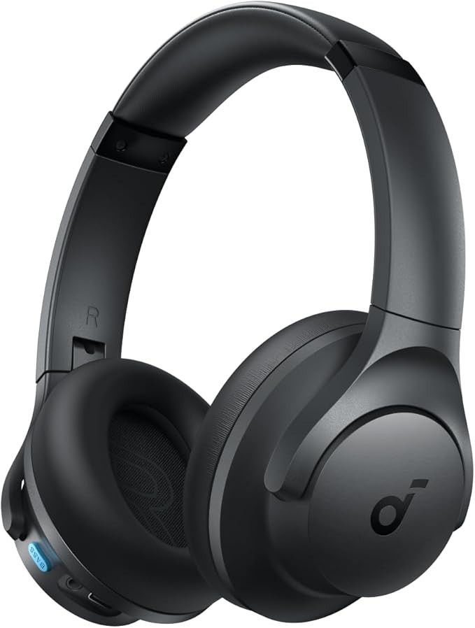 Soundcore Q20i Wireless Over-Ear Headphones 40Hr Hybrid Active Noise Cancelling