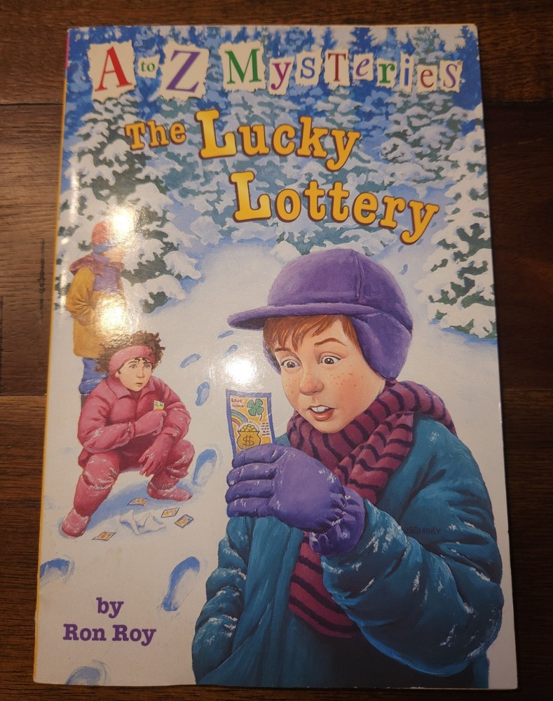 A To Z Mysteries The Lucky Lottery By Ron Roy Paperback Book