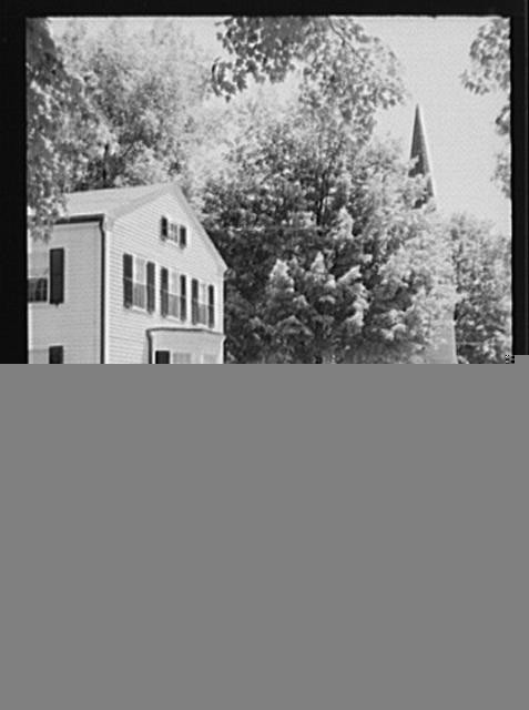 Photo:Southington Connecticut Private Home Church Steeple 1900s