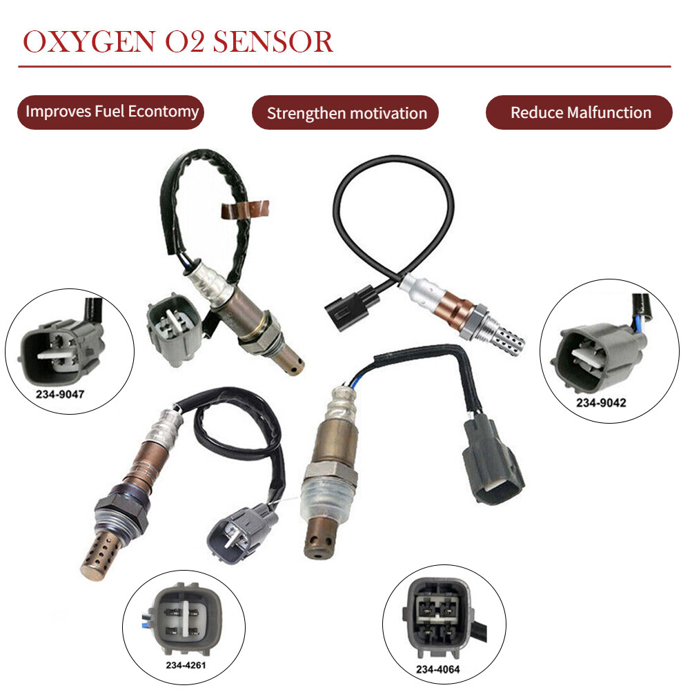 4PCS Upstream+Downstream Oxygen sensor for 2007 Toyota Camry & Lexus ES350 3.5L