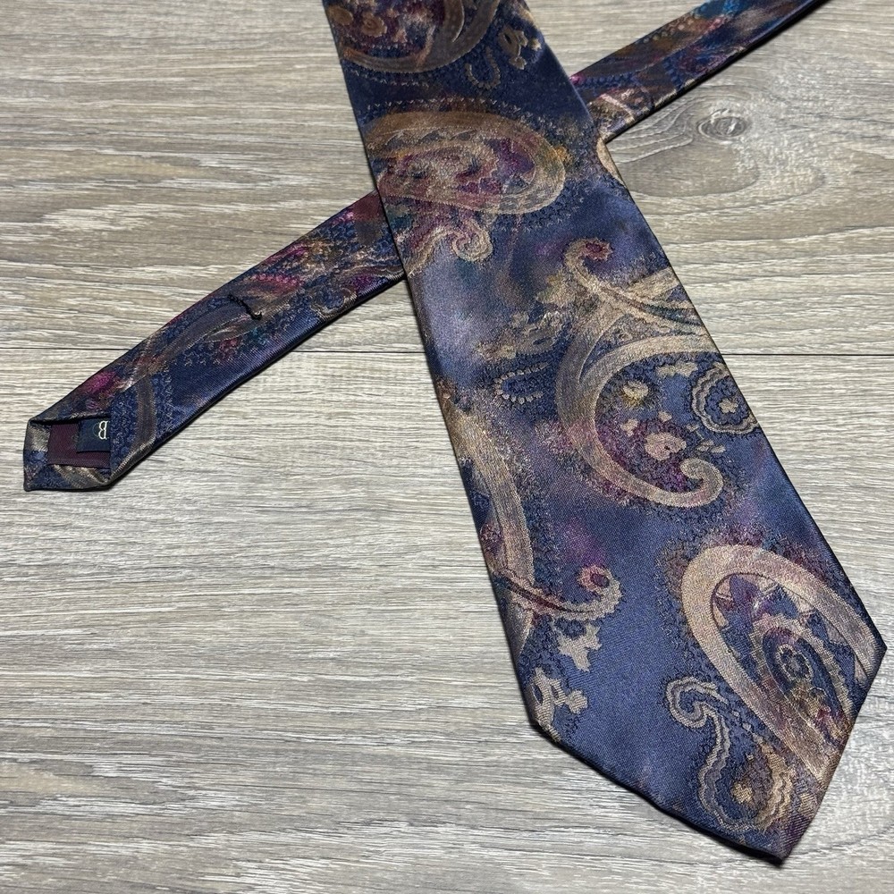 Gitman Bros Nordstrom Handmade Luxury 100% Silk Neck Tie for Men Made in USA 59