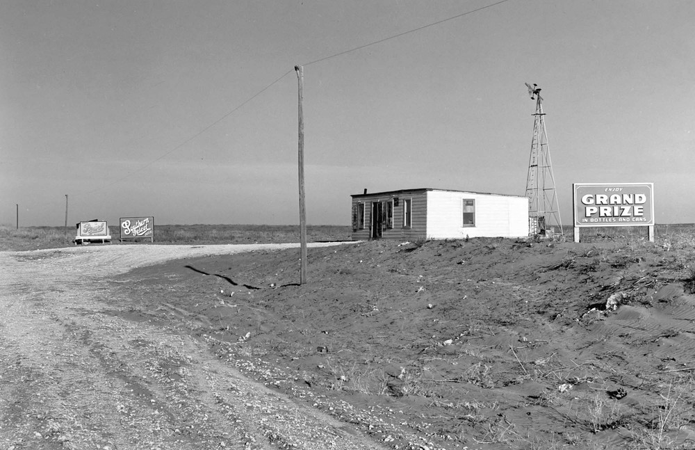 1940 Beer Joint, Dawson County, Texas Vintage Old Photo 13