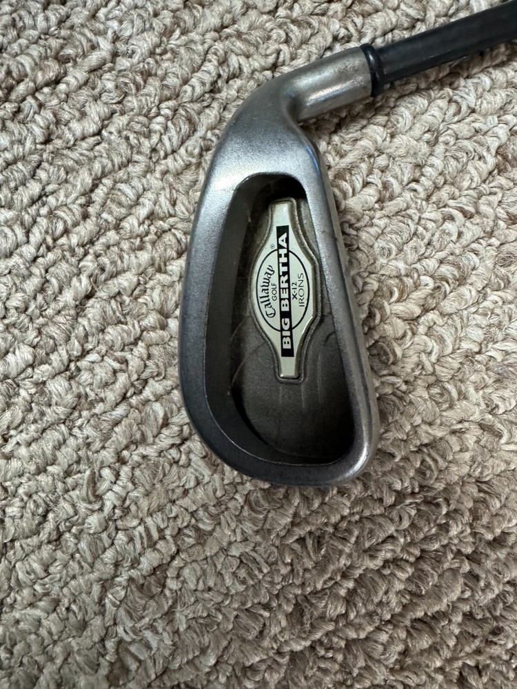 Callaway Big Bertha X-12 6 Iron  RCH 96 Regular Flex Graphite RH Golf needs grip