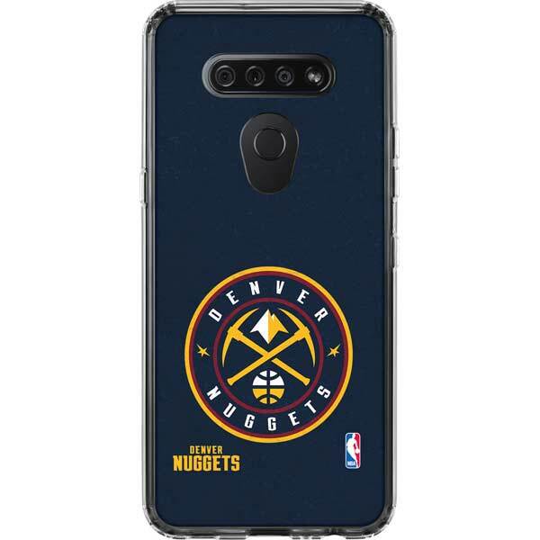 NBA Denver Nuggets LG K51/Q51 Clear Case - Denver Nuggets Distressed
