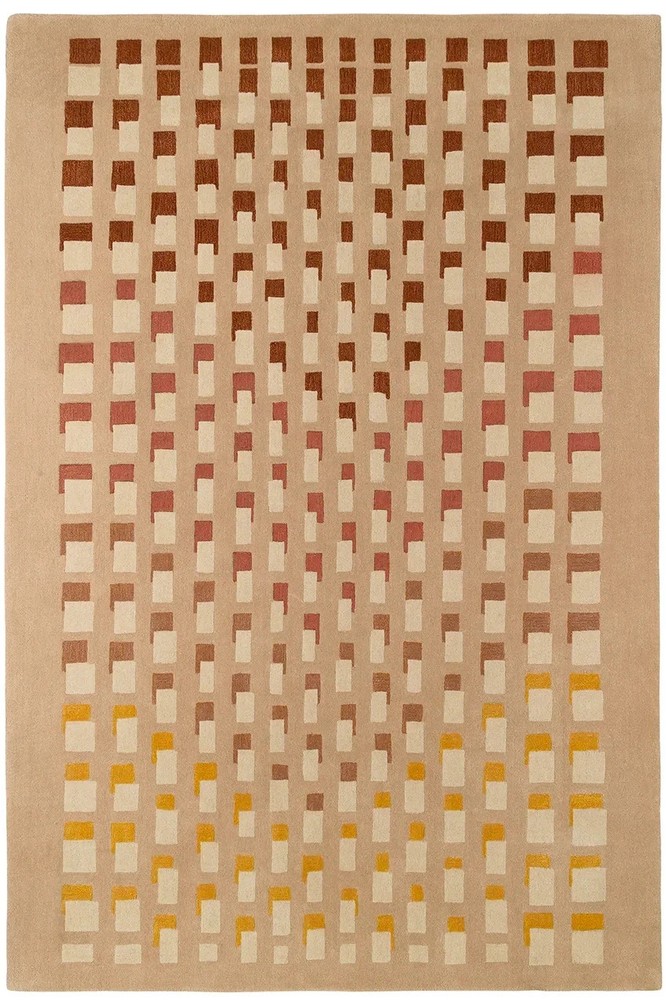 Handmade Neutral Geometric Area Rug 8x10 9x12 Modern Abstract Living Room Carpet