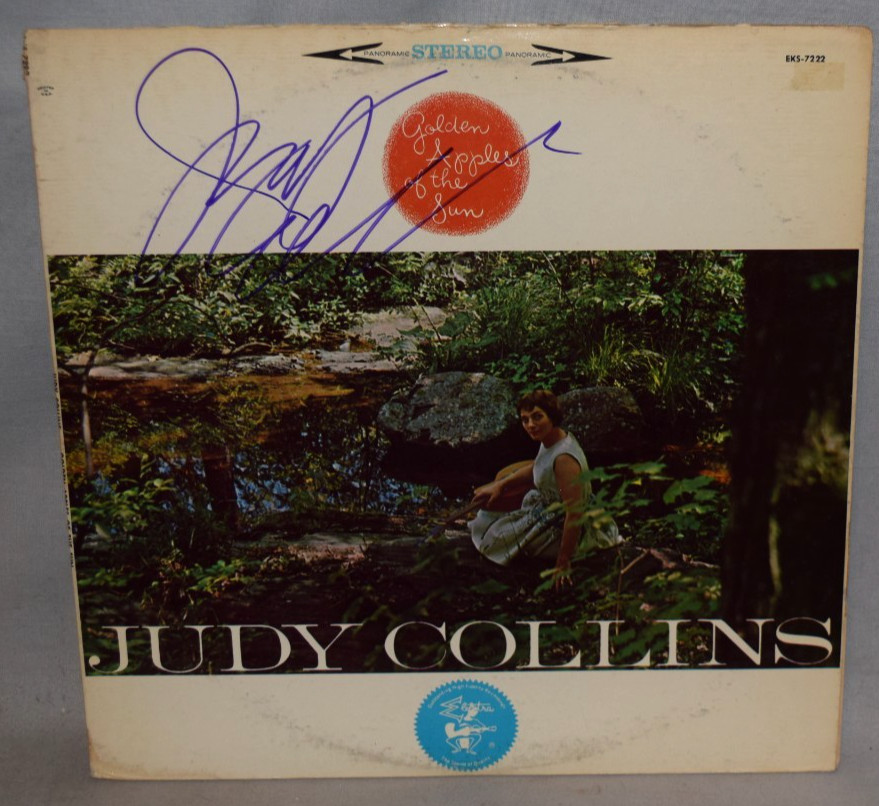 1962 -JUDY COLLINS- Signed/Autograph/Auto Vinyl LP Record Album - Golden Apples