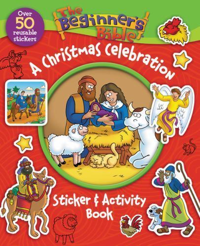 The Beginner's Bible A Christmas Celebration Sticker and Activity Book, USED-Ver