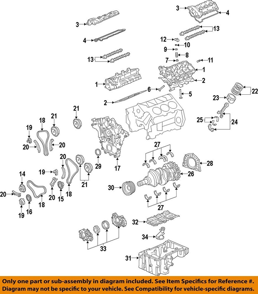 GM OEM 08-16 Acadia EngineTransaxle Engine Parts-Valve Cover 12647772