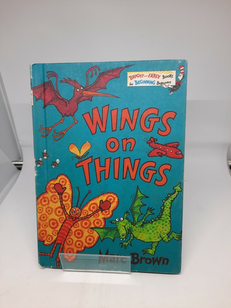 Vintage Book Wings On Things From 1982