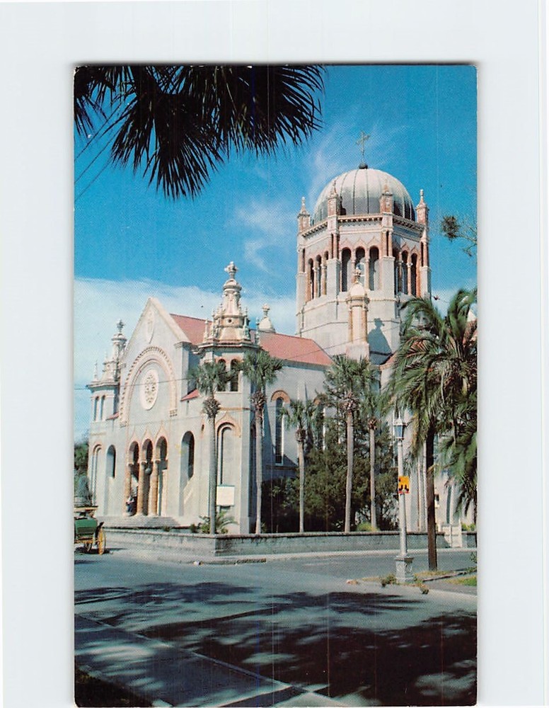 Postcard Henry Flagler Memorial Church Presbyterian Saint St. Augustine Florida