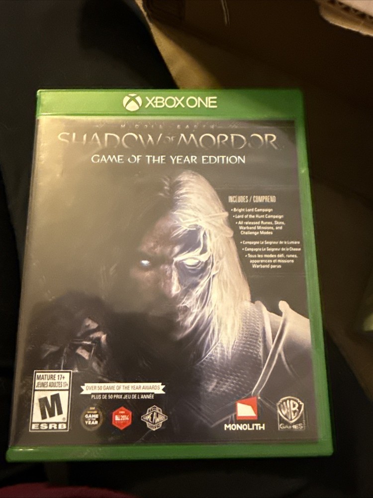 Middle-Earth: Shadow of Mordor Game of the Year Edition - Microsoft Xbox One