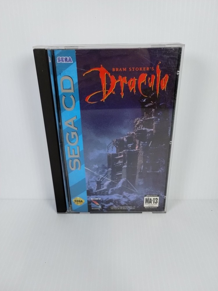 Bram Stoker's Dracula (Sega CD) CIB W Reg Card - Tested - Free Shipping