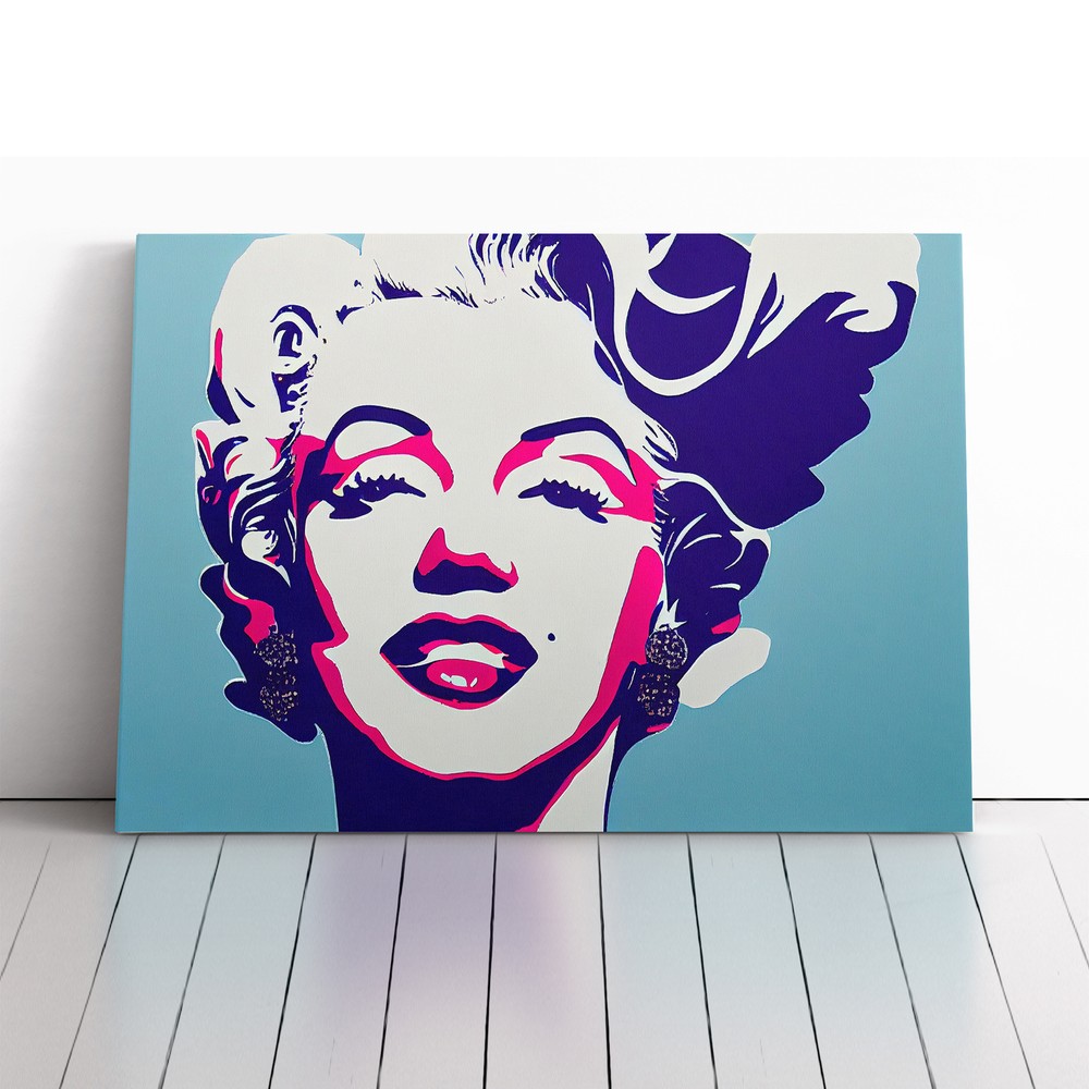 Pop Art Marilyn Monroe Vol.6 Abstract Canvas Wall Art Print Framed Picture Decor
