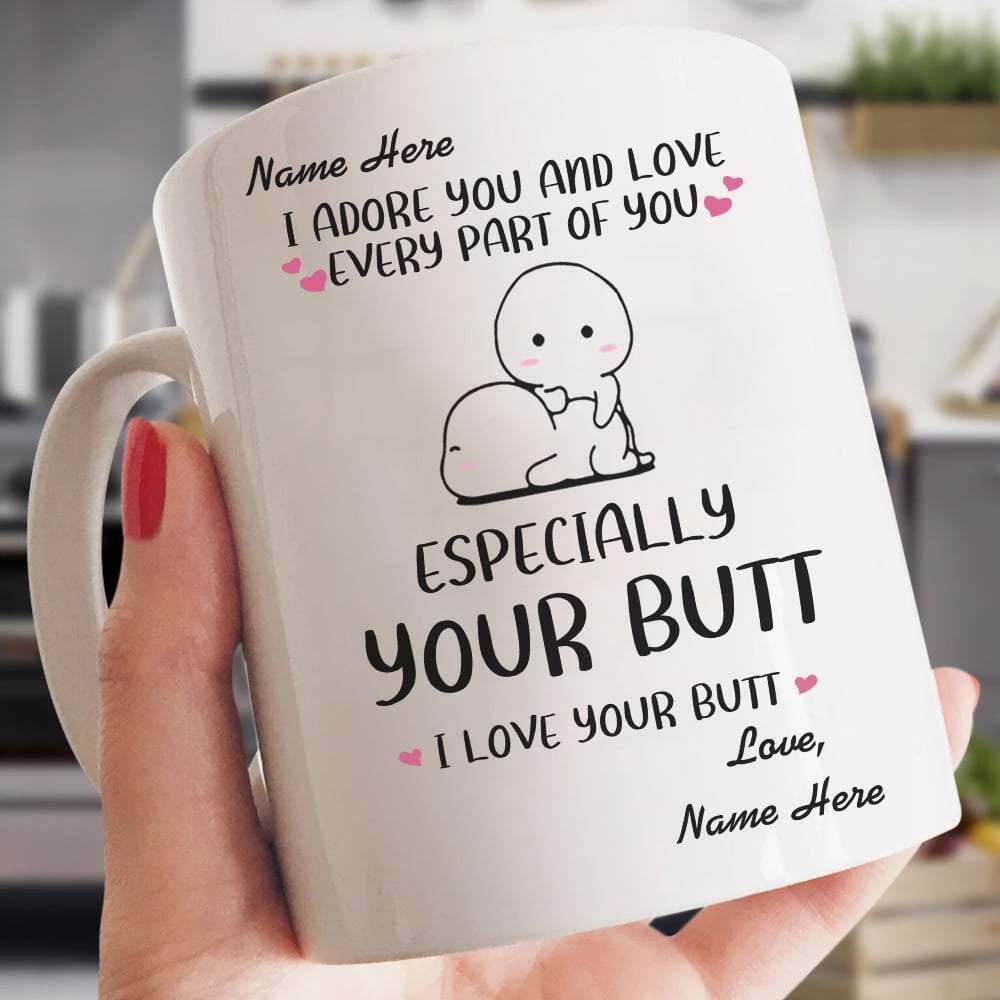 Personalized Names Mug Sweetest Gift For Her Him Funny Gift On Anniversary