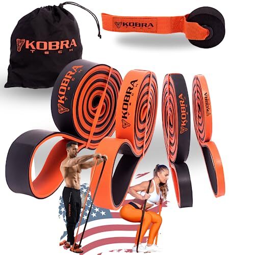Durable Resistance and Pull Up Bands | Comprehensive Workout Bands Set with I...