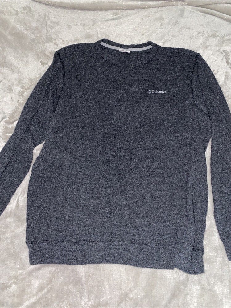 Columbia Sweater Mens Size Extra Large XL Crew Neck Thermal Pullover