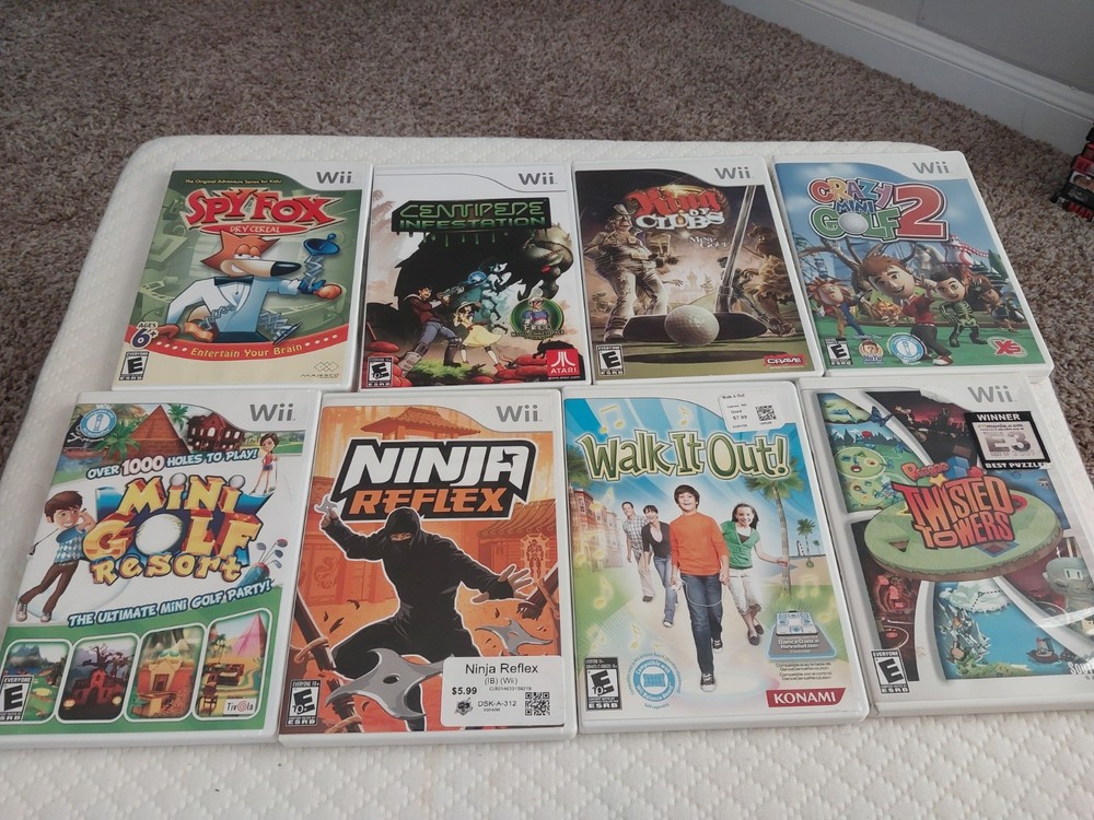 Nintendo Wii Game Lot