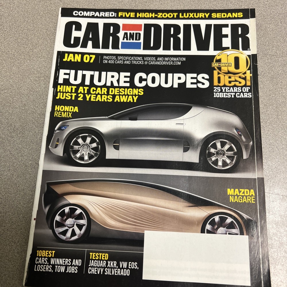 2007/Jan/Car & Driver/10 Best Cars, Winners And Losers/Honda/Mazda /F15C