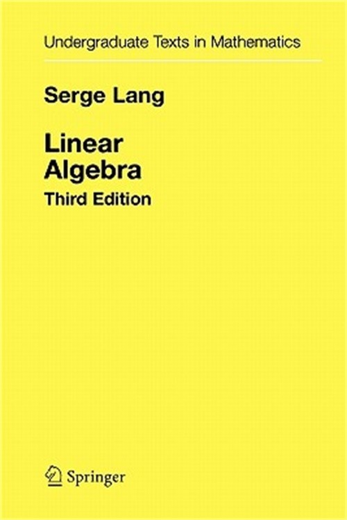 Linear Algebra (Paperback or Softback)